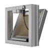 D2020 ceramo base, Люк ревизионный D Ceramo Base 200х200 скрыт.монтаж съемный алюминий EVECS