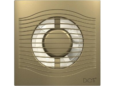 SLIM 4C Champagne, Вентилятор накладной SLIM D100 обр.клапан Champagne DICITI (24)