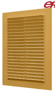1318С беж, Решетка вентиляционная С сетка 138х188 пластик Beige ERA (50)