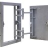 D4060 ceramo steel, Люк ревизионный D Ceramo Steel 400х600 скрыт.монтаж окраш.сталь EVECS
