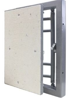 D3030 ceramo steel, Люк ревизионный D Ceramo Steel 300х300 скрыт.монтаж окраш.сталь EVECS