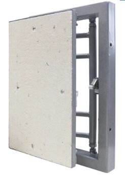 D4040 ceramo steel, Люк ревизионный D Ceramo Steel 400х400 скрыт.монтаж окраш.сталь EVECS