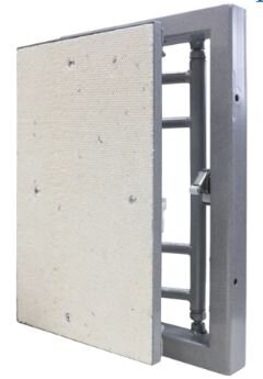 D2040 ceramo steel, Люк ревизионный D Ceramo Steel 200х400 скрыт.монтаж окраш.сталь EVECS
