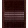 1318С кор, Решетка вентиляционная С сетка 138х188 пластик Brown ERA (50)